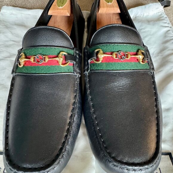 Gucci Leather Driver Men's Size 13 - Picture 2 of 7